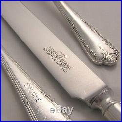 LOUIS XVI Design ROBERTS & BELK Silver Service 69 Piece Canteen of Cutlery