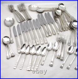 Large Job Lot of Vintage Silver Plated Cutlery 75 Pieces