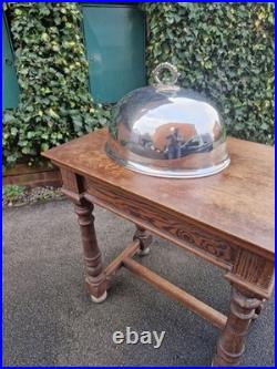 Large Silver Plated Antique Food Cloche