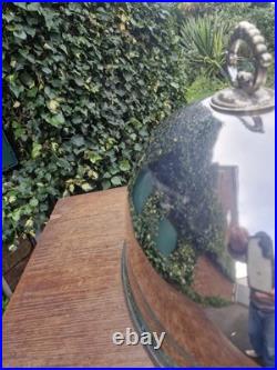 Large Silver Plated Antique Food Cloche