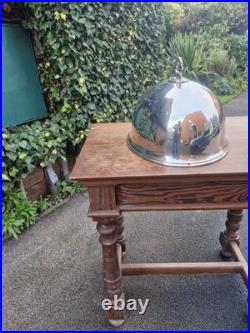 Large Silver Plated Antique Food Cloche