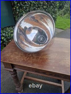 Large Silver Plated Antique Food Cloche