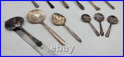 Lot of 12 Assorted Used Silverplate Tomato & Bon Bon Servers Lot#302