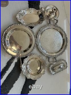 Lot of 6 silver plate pieces