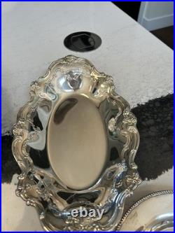 Lot of 6 silver plate pieces