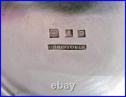 Lovely Antique Art Deco Christofle Silver Plated Ebony Handle 4 Piece Teaset