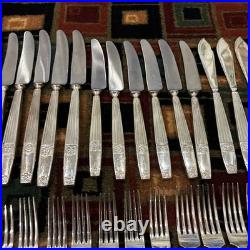 Lovely Quality Elkington Westminster 60 Piece Silver Plated Cutlery Plus Spares