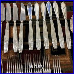 Lovely Quality Elkington Westminster 60 Piece Silver Plated Cutlery Plus Spares