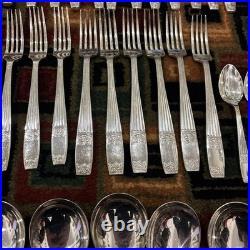 Lovely Quality Elkington Westminster 60 Piece Silver Plated Cutlery Plus Spares