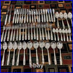 Lovely Quality Elkington Westminster 60 Piece Silver Plated Cutlery Plus Spares
