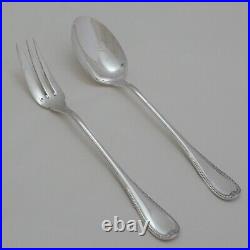 MALMAISON Design Christofle France Silver Service Cutlery Serving Spoon & Fork
