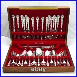 MANSION HOUSE By Oneida Community Silver Service 86 Piece Canteen of Cutlery Set