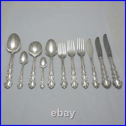 MANSION HOUSE By Oneida Community Silver Service 86 Piece Canteen of Cutlery Set
