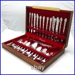 MANSION HOUSE Pattern Community Silver Service 86 Piece Canteen of Cutlery Set