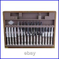 MAPPIN & WEBB Cutlery CHESTERFIELD Pattern 75 Pieces Canteen for 8