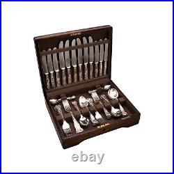 MAPPIN & WEBB Cutlery KINGS Pattern 42 Piece Canteen for 6