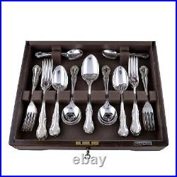 MAPPIN & WEBB Cutlery RUSSELL Pattern 44 Piece Canteen for 6