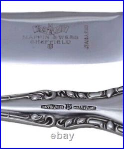MAPPIN & WEBB Cutlery RUSSELL Pattern 58 Piece Canteen for 6