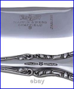 MAPPIN & WEBB Cutlery RUSSELL Pattern 76 Piece Canteen for 8