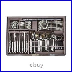 MAPPIN & WEBB Cutlery RUSSELL Pattern 78 Piece Canteen for 8