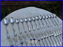 MAPPIN & WEBB Sheffield Silver Plate Cutlery 46 Pieces LA REGENCE