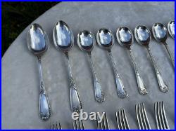 MAPPIN & WEBB Sheffield Silver Plate Cutlery 46 Pieces LA REGENCE