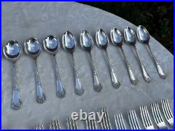 MAPPIN & WEBB Sheffield Silver Plate Cutlery 46 Pieces LA REGENCE