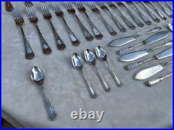 MAPPIN & WEBB Sheffield Silver Plate Cutlery 46 Pieces LA REGENCE