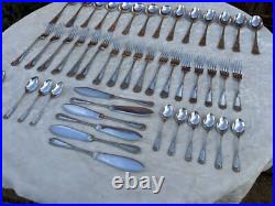 MAPPIN & WEBB Sheffield Silver Plate Cutlery 46 Pieces LA REGENCE