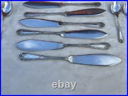 MAPPIN & WEBB Sheffield Silver Plate Cutlery 46 Pieces LA REGENCE