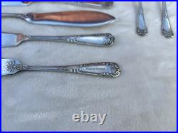 MAPPIN & WEBB Sheffield Silver Plate Cutlery 46 Pieces LA REGENCE