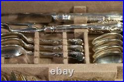 MAPPIN & WEBB Silver Plated Canteen of cutlery Kings Pattern 58 piece + KEY