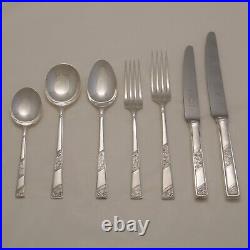 MARGARET ROSE Design GEE & HOLMES Silver Service 76 Piece Canteen of Cutlery