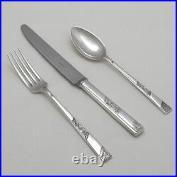 MARGARET ROSE Design REID & SONS LTD Silver Service 44 Piece Canteen of Cutlery