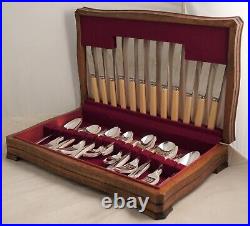 MILADY Design COMMUNITY Sheffield Silver Service 50 Piece Canteen of Cutlery