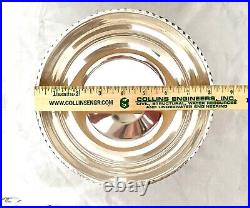 Magnificent Habis 4 Piece Caviar Silver & Gold Plate Large Service 12.5 Rare