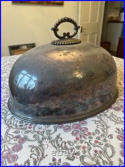 Mappin And webbVictorian Silver plate Meat Dome