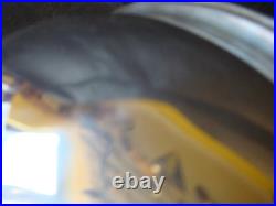 Mappin & Webb 10 Vintage Heavy Oval Silver Plated Plate Cover Meat Dome Cloche