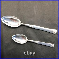 Mappin & Webb 66 Piece Canteen of Silverplate Cutlery for Six Lombard Design