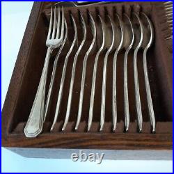 Mappin & Webb British Canteen Of Cutlery 46 Pieces