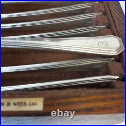 Mappin & Webb British Canteen Of Cutlery 46 Pieces