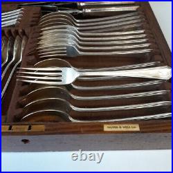 Mappin & Webb British Canteen Of Cutlery 46 Pieces