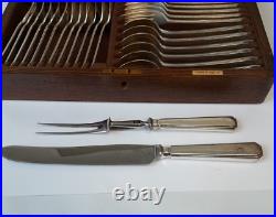 Mappin & Webb British Canteen Of Cutlery 46 Pieces