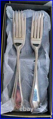 Mappin & Webb Fine Bead Pattern Silver Plated Set For 6, 38 Pieces