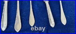 Mappin & Webb Fine Bead Pattern Silver Plated Set For 6, 38 Pieces