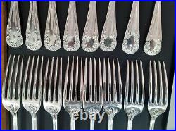 Mappin & Webb Olympic Pattern Silver Plated Set For 8, 56 Pieces