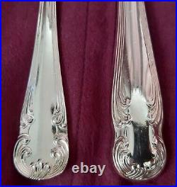 Mappin & Webb Olympic Pattern Silver Plated Set For 8, 56 Pieces