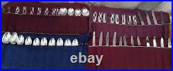 Mappin & Webb Olympic Pattern Silver Plated Set For 8, 56 Pieces