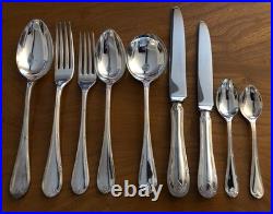 Mappin & Webb Sterling Silver Service (1976) 68 piece Louis XVI Cutlery Set