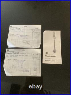 Mappin & Webb Sterling Silver Service (1976) 68 piece Louis XVI Cutlery Set